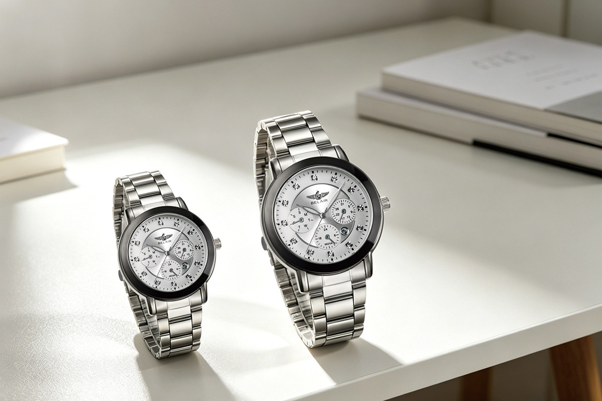 belair watch B6825A M 贝莱尔手表
